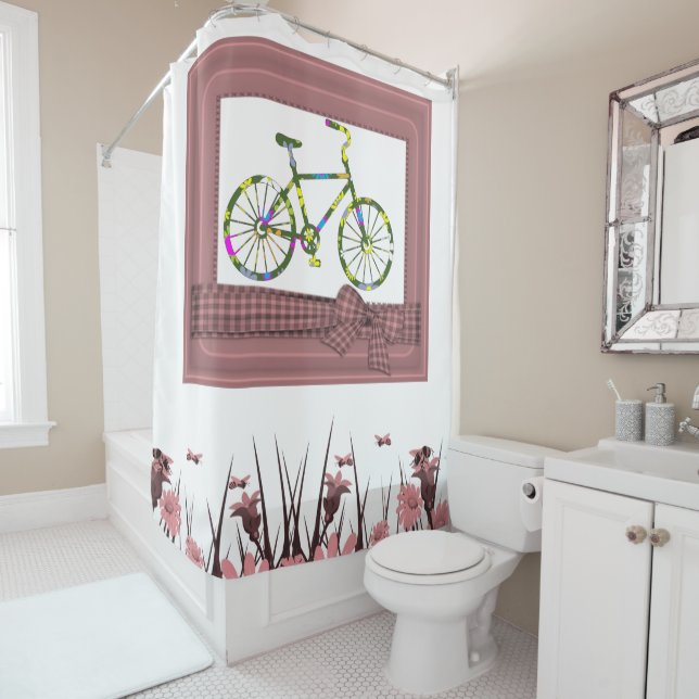 Shower Curtain Vintage (In Situ)
