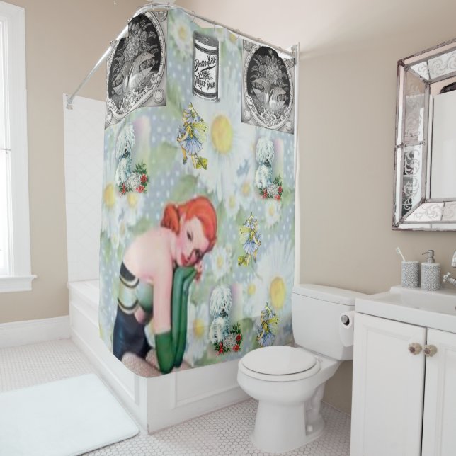 Shower curtain Vintage (In Situ)