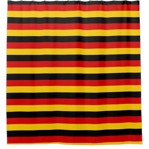 Shower Curtain with Flag of Germany