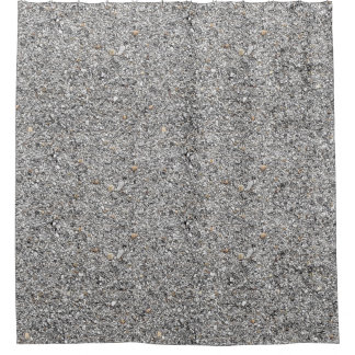 Shower Curtain with Gray-speckled Design