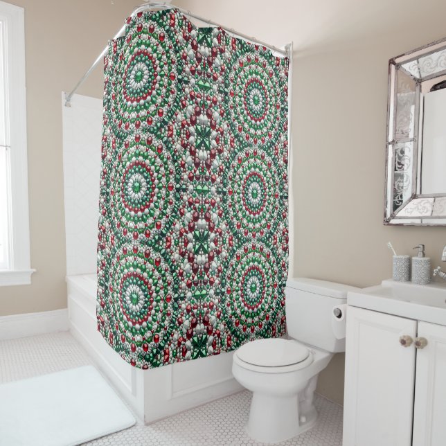  Shower Curtain with Italian Colors (In Situ)