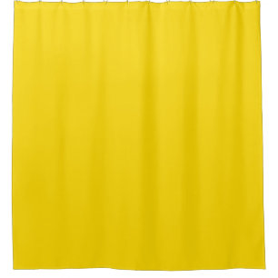 Shower Curtain Yellow