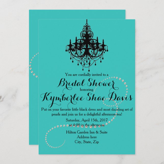 Shower Invitation (Front/Back)