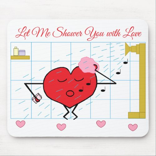 Shower Love  Mouse Pad