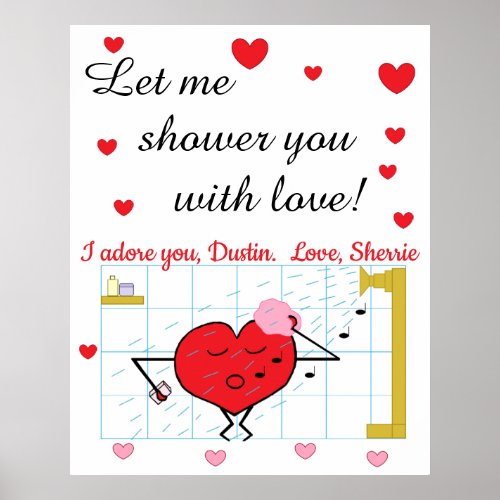 Shower Love Poster