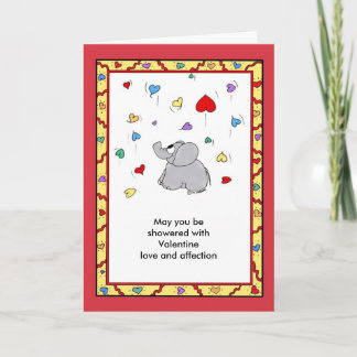 Shower of Affection - Valentine Holiday Card