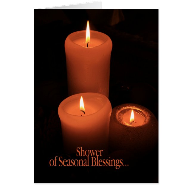 Shower of Seasonal Blessings.... Cards (Front)