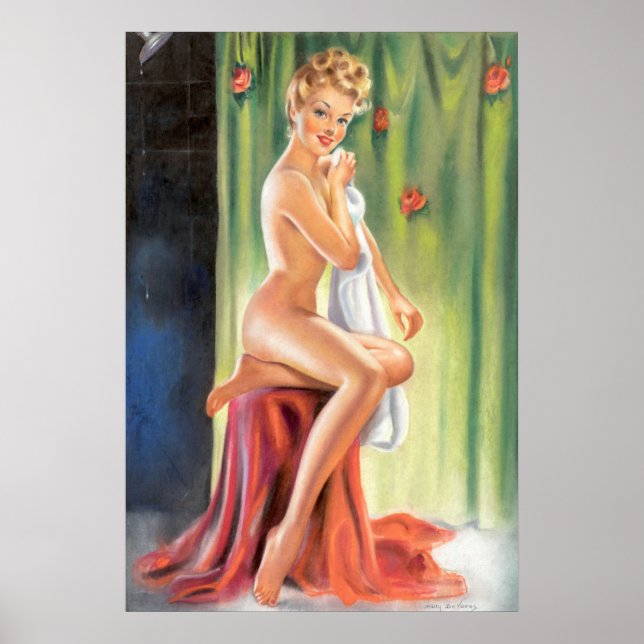 Shower pin up poster (Front)