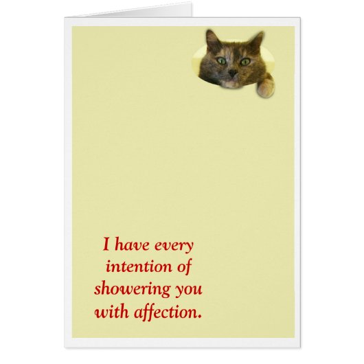 Shower with affection cards (Front)