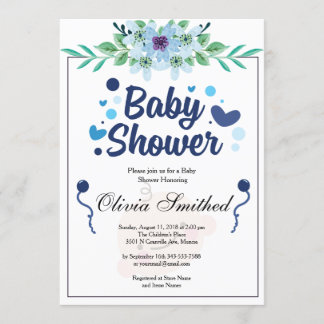 Shower with Love - Baby Shower Invitation
