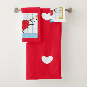 Shower You with Love: Bath Towel Set