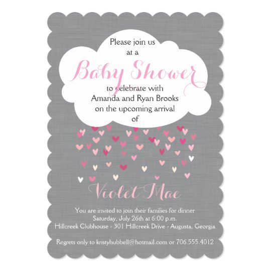 Showered With Love Baby Shower Invitations 3