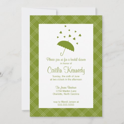 Showered with Love- Bridal Shower Invitation