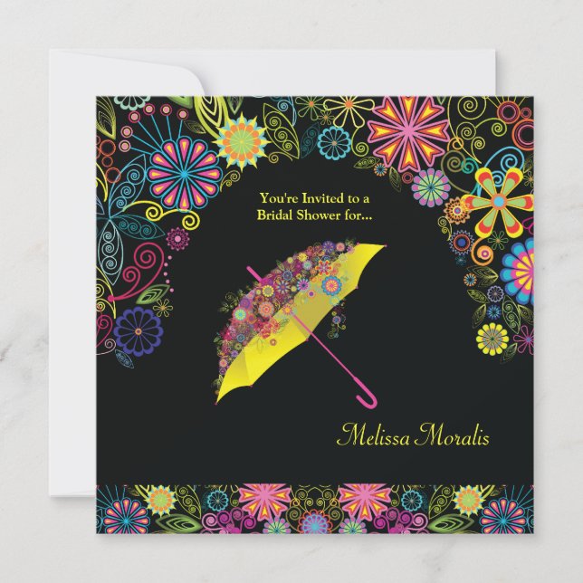 Showers of Brightness Invitation (Front)