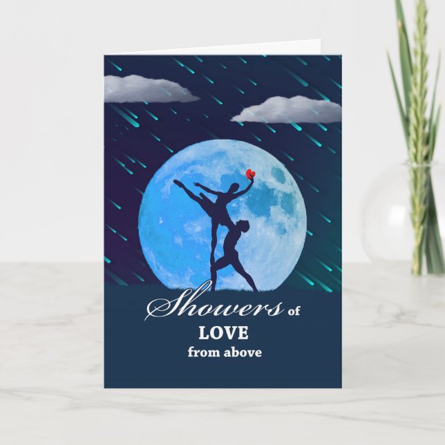 Showers of Love for Valentine’s Day with Ballet Card (Front)