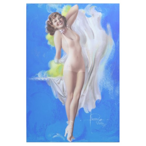 Showgirl by American Artist Rolf Armstrong Gallery Wrap