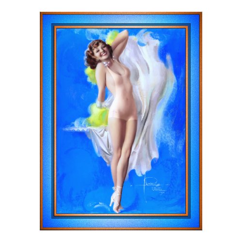 Showgirl by American Artist Rolf Armstrong Photo Print