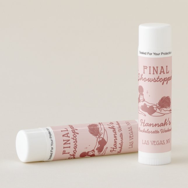 showgirl Final Showstopper Bachelorette Lip Balm (Front)