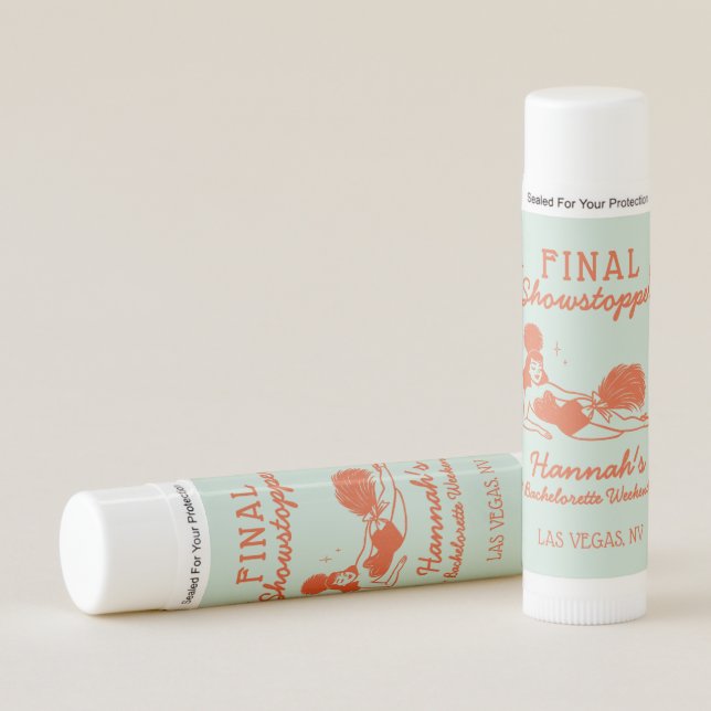 Showgirl Final Showstopper Bachelorette Lip Balm (Front)