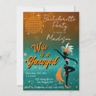 Showgirl Invitation