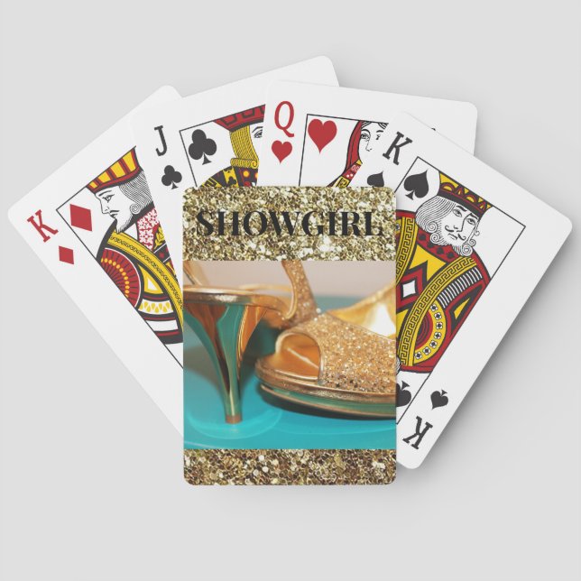 SHOWGIRL POKER CARDS (Back)