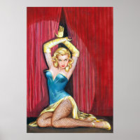 Showgirl Pulp Pin Up