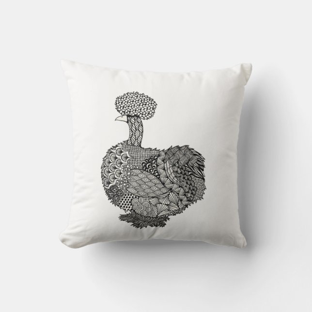 showgirl silkie pillow (Front)