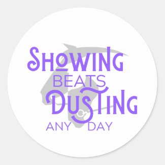 Showing Beats Dusting Sticker