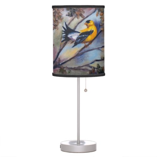 Showing Off Bird Table Lamp