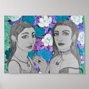 Showing off the Wedding rings Poster