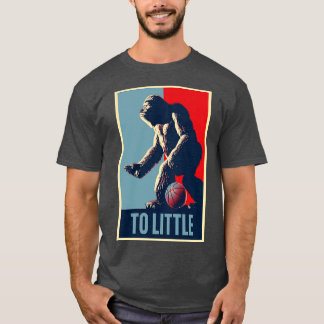 Showing Too Little Gesture Basketball Funny T-Shirt