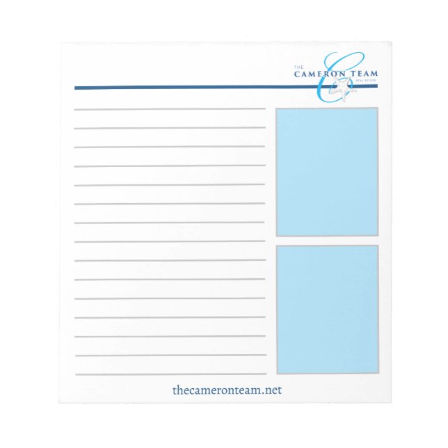 Showings Notepad (Front)