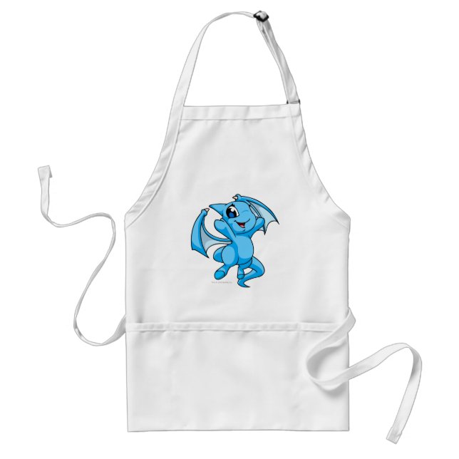 Shoyru Blue Adult Apron (Front)