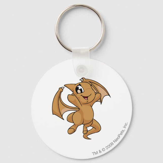 Shoyru Brown Keychain (Front)