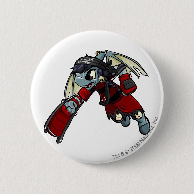 Shoyru Krawk Island Player Button (Front)