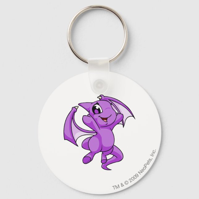 Shoyru Purple Keychain (Front)