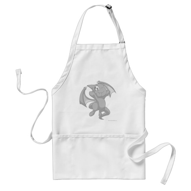 Shoyru Silver Adult Apron (Front)
