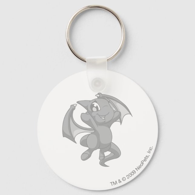 Shoyru Silver Keychain (Front)