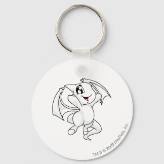Shoyru White Keychain
