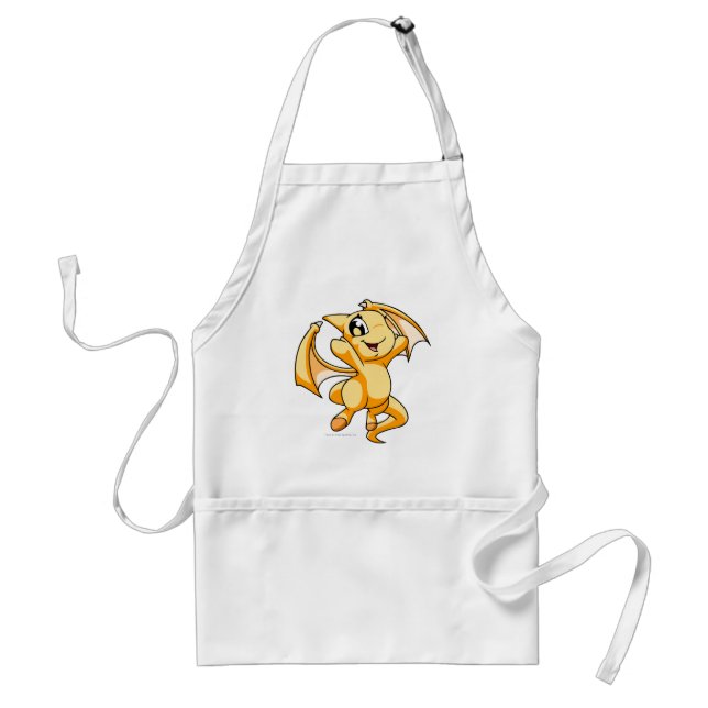 Shoyru Yellow Adult Apron (Front)