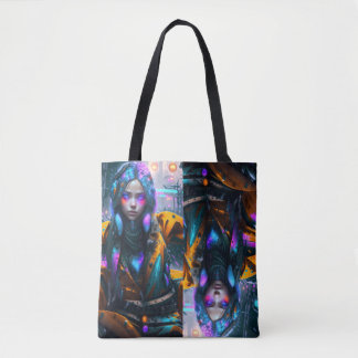 Shpper bag Neon Girl design