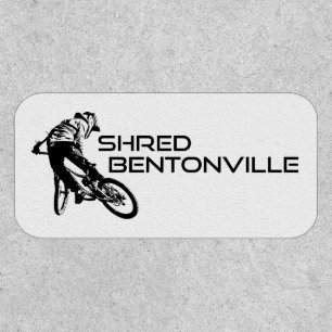 Shred Bentonville Arkansas Mountain Biking Patch