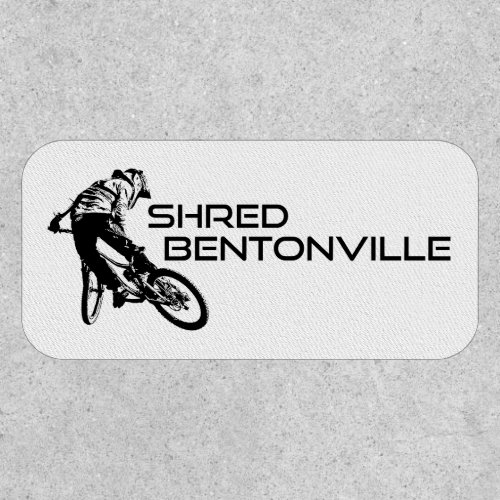 Shred Bentonville Arkansas Mountain Biking Patch