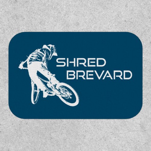 Shred Brevard North Carolina Mountain Biking Patch