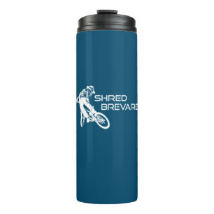 Shred Brevard North Carolina Mountain Biking Thermal Tumbler