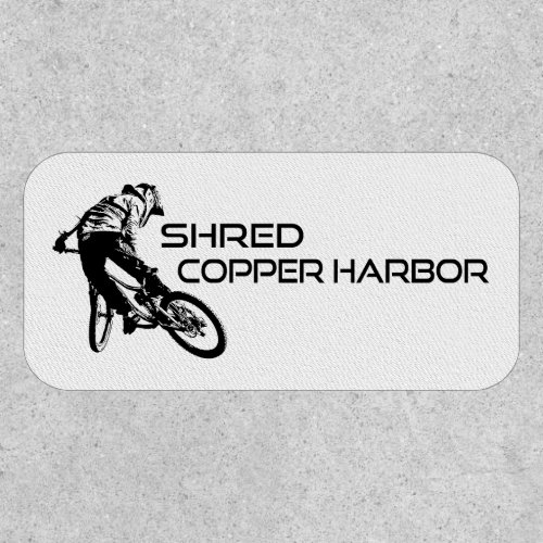 Shred Copper Harbor Michigan Mountain Biking Patch