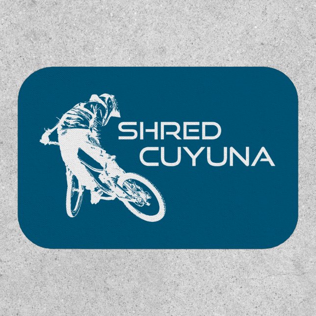 Shred Cuyuna Minnesota Mountain Biking Patch (Front)