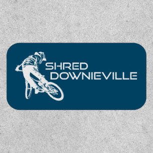 Shred Downieville California Mountain Biking Patch