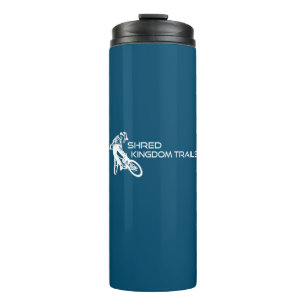 Shred Kingdom Trails Vermont Mountain Biking Thermal Tumbler
