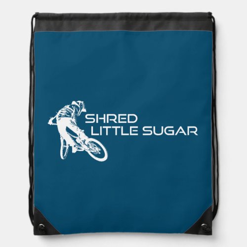 Shred Little Sugar Arkansas Mountain Biking Drawstring Bag
